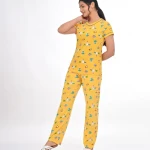 Yellow Color Pyjama Set