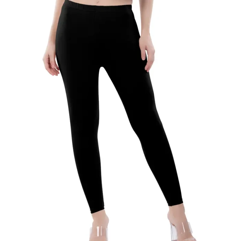 Black Color Ankle Leggings