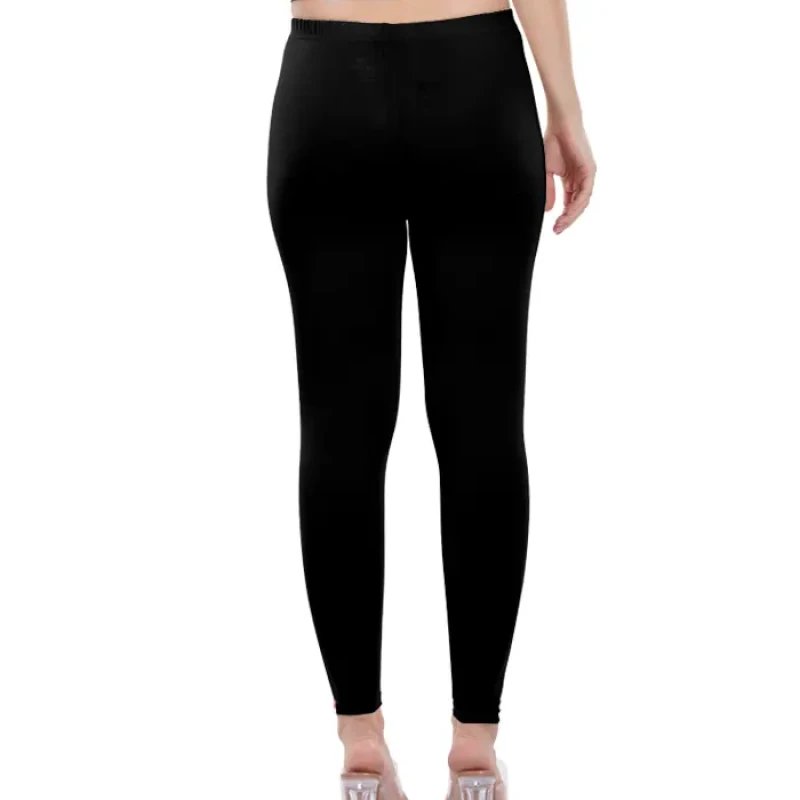 Black Color Ankle Leggings