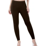 Brown Color Ankle Leggings