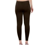 Brown Color Ankle Leggings