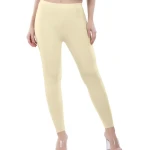 Cream Color Ankle Leggings