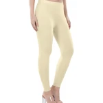 Cream Color Ankle Leggings