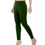 Forest Color Ankle Leggings