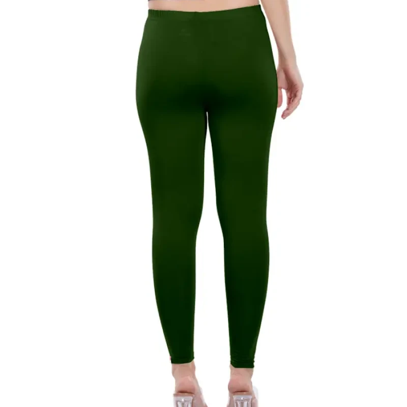 Forest Color Ankle Leggings