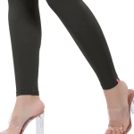 Grey Color Ankle Leggings