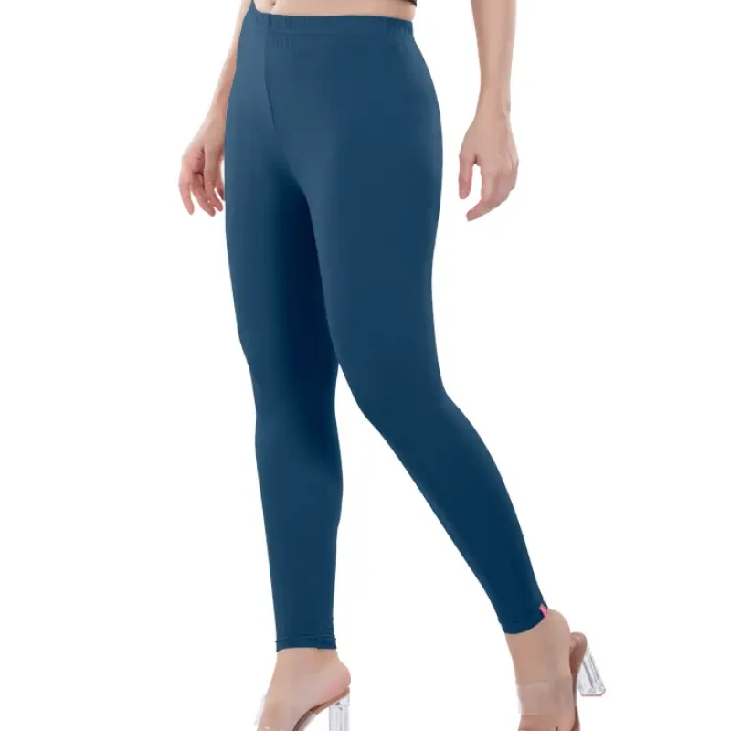 Jean Blue Color Ankle Leggings