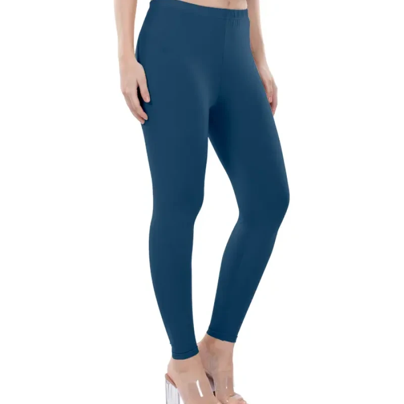 Jean Blue Color Ankle Leggings