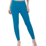 Marine Blue Color Ankle Leggings