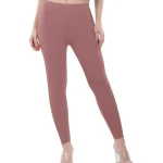 Mauve Color Ankle Leggings