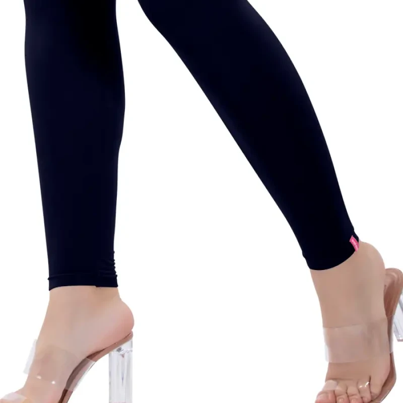 Navy Color Ankle Leggings