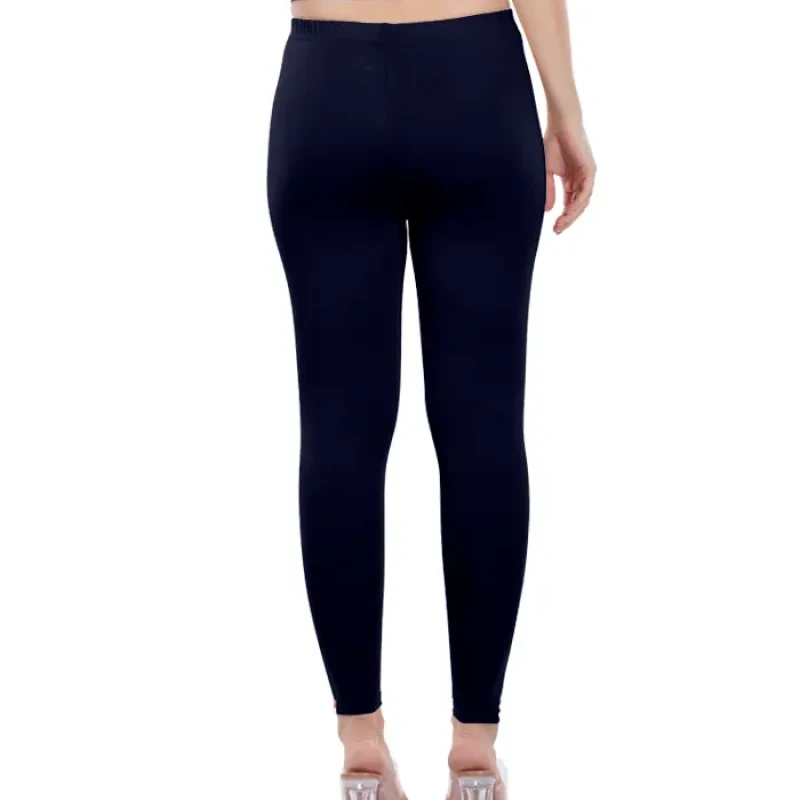 Navy Color Ankle Leggings