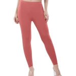 Peach Color Ankle Leggings