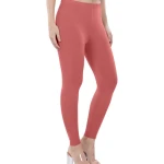 Peach Color Ankle Leggings