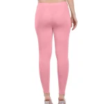 Pink Color Ankle Leggings