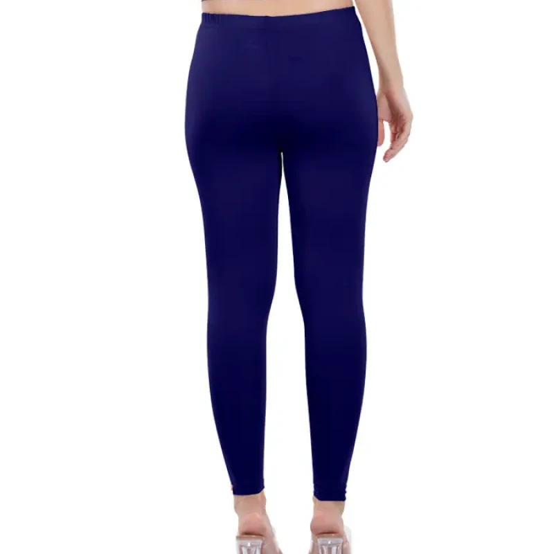 Royal Blue Color Ankle Leggings