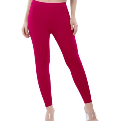 Strawberry Color Ankle Leggings