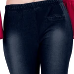 Dark Navy Color Denium Jeggings