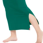 Rama Green Color Mermaid Saree Shaper