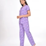 Lavender Color Pyjama Set