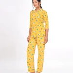 Yellow Color Pyjama Set