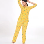 Yellow Color Pyjama Set